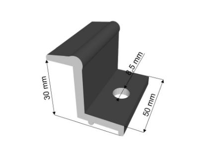 Obrázek Příchytka Solar - Z30mm černá