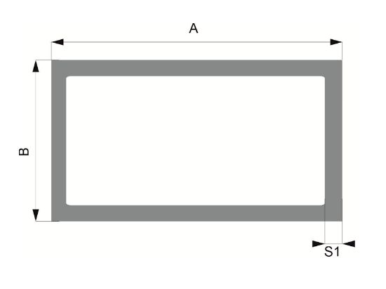 Obrázek Hliníkový jekl 100x60x4  3m